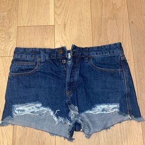 Free People Jean Shorts